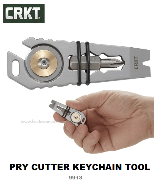 CRKT Pry Cutter Keychain Multi-Tool, CRKT9913